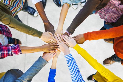 Group of Diverse Multiethnic People Teamwork